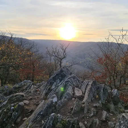 Schoene Aussicht Gruen アパート Hemfurth-Edersee