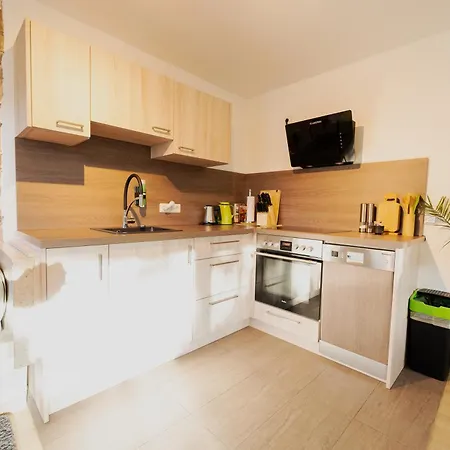 公寓 Schoene Aussicht Gruen